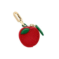 Mini Cherry Fruit Shape Coin Purse Strawberry Cute PU Leather Pendant Korean Style Keychain Earphone Bag Mini Storage Bag